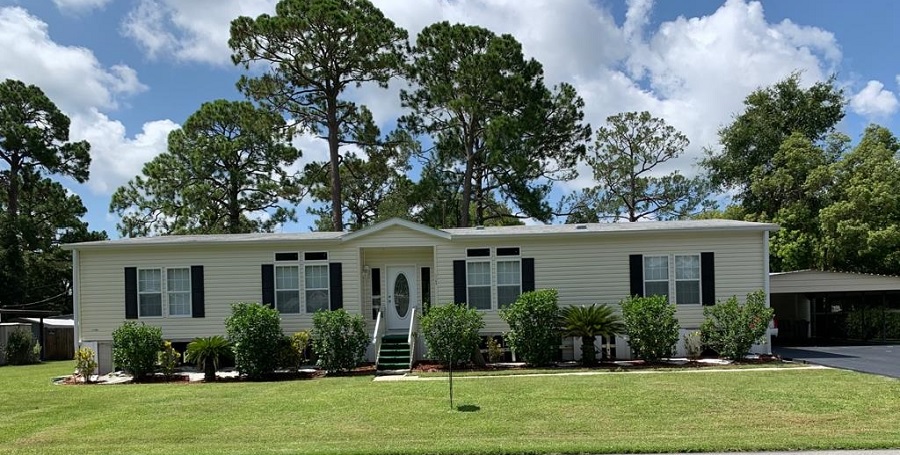 Manufactured home in Texas certified for an FHA loan by our engineering company.