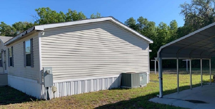 Engineering foundation certification for a manufactured home in Texas.